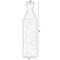 Uniquewise Antique Style Metal Bottle Shape Gold Floor Vase for Entryway, Living Room or Dining Room, Medium QI004442.M - alternate 5